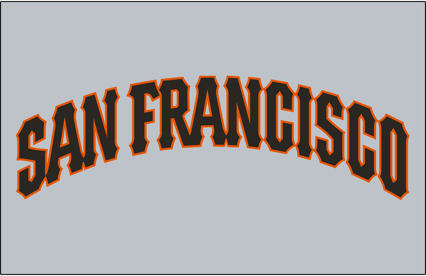 San Francisco Giants 1994-1999 Jersey Logo 02 vinyl decal